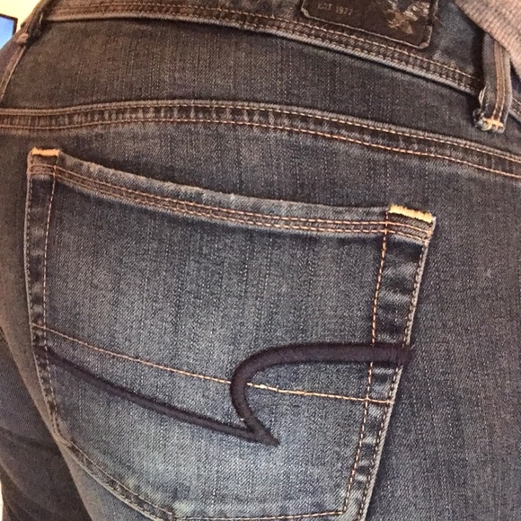 American Eagle outfitters kick boot jeans size 10 regular - Picture 1 of 11